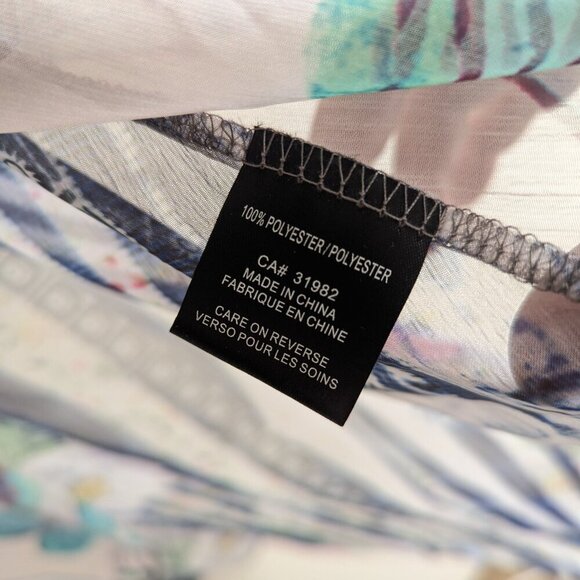 Minkas sheer long button up tunic - Picture 5 of 9